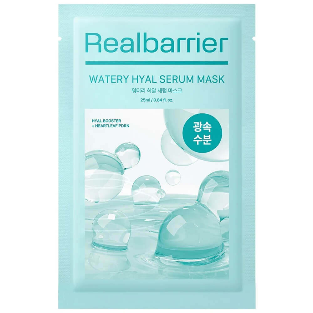 

Интенсивно увлажняющая маска с ПДРН Real Barrier Watery Hyal Serum Mask