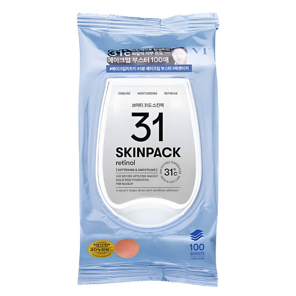 

Обновляющие тонер-пэды с ретинолом для подготовки кожи к макияжу VT Cosmetics 31 Smooth Skin Pack