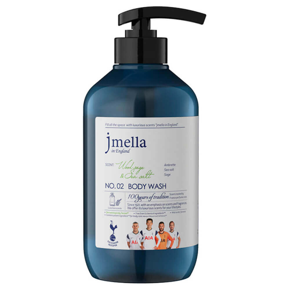 

Мужской гель для душа с освежающим морским ароматом Jmella In England Wood Sage&Sea Salt Body Wash