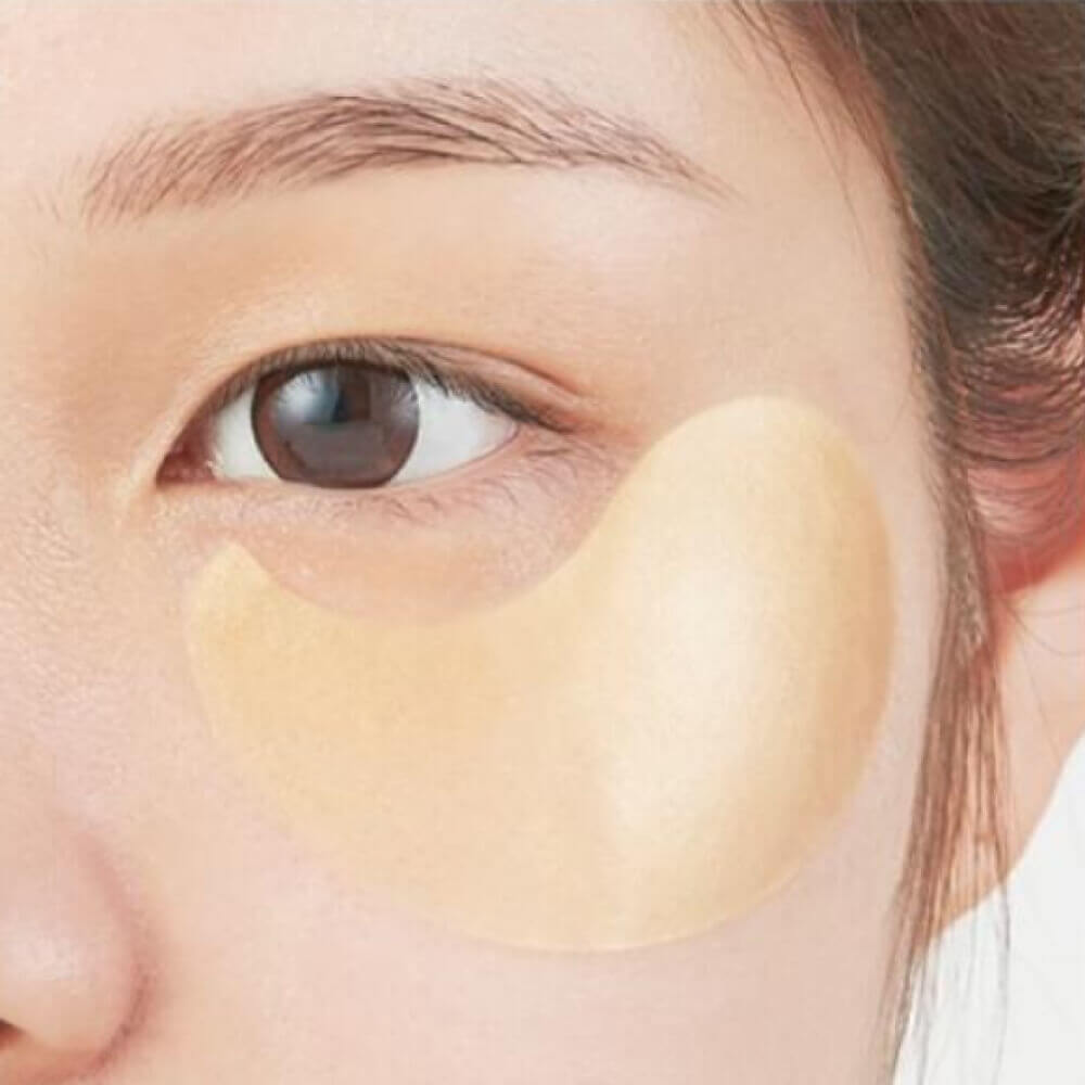 Освежающие гидрогелевые патчи с пептидами и золотом JMsolution Prime Gold Eye Patch