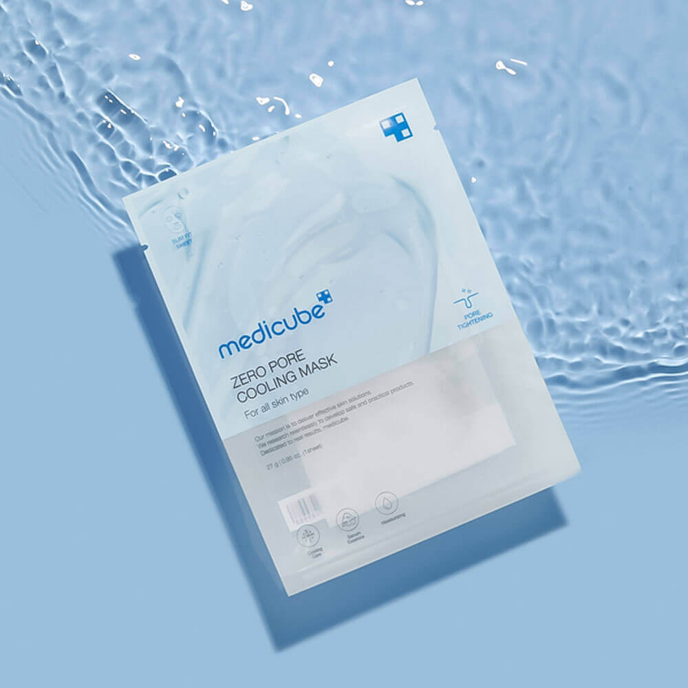 Охлаждающая тканевая маска для сужения пор medicube Zero Pore Cooling Mask