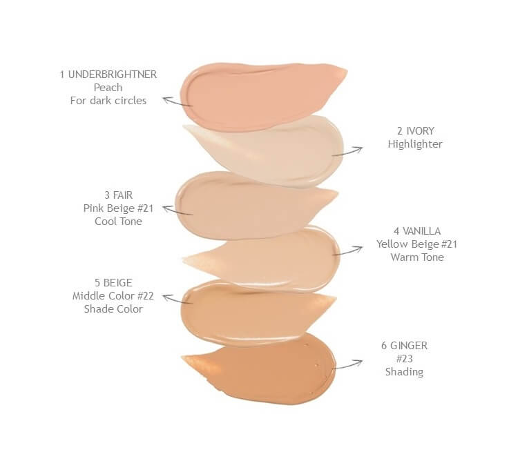 Жидкий консилер от несовершенств Missha Cover Prime Liquid Concealer SPF30/PA++