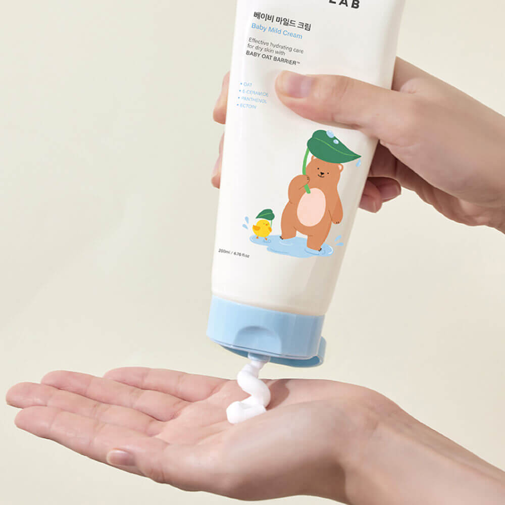 Барьерный детский крем с пантенолом Round Lab Baby Mild Cream