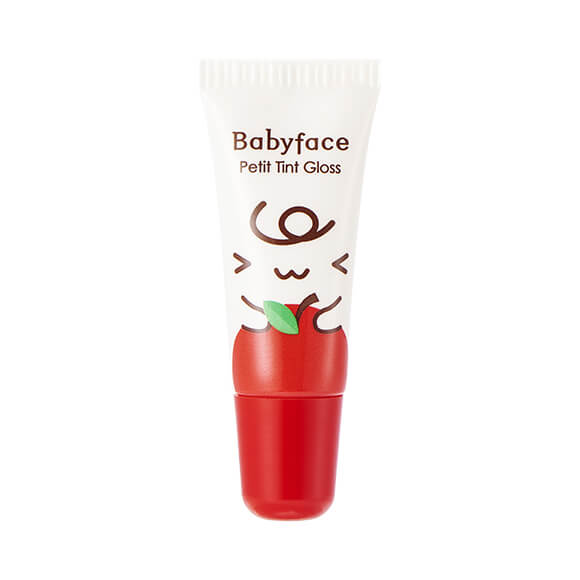 Фруктовые тинты-блески для губ It`s Skin Babyface Petit Tint Gloss - 01. Красное яблоко