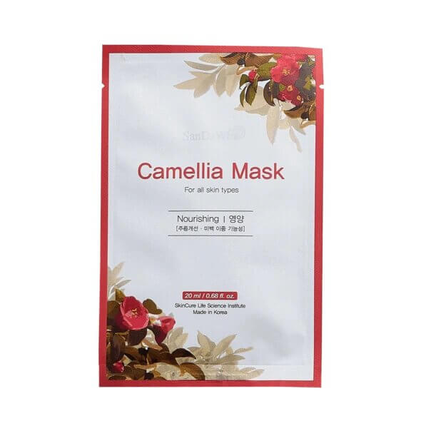 Питательная маска на основе экстракта камелии Sandawha Camellia Mask