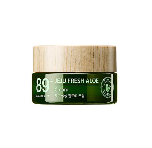 Увлажняющий крем для лица с алоэ The Saem Jeju Fresh Aloe Cream