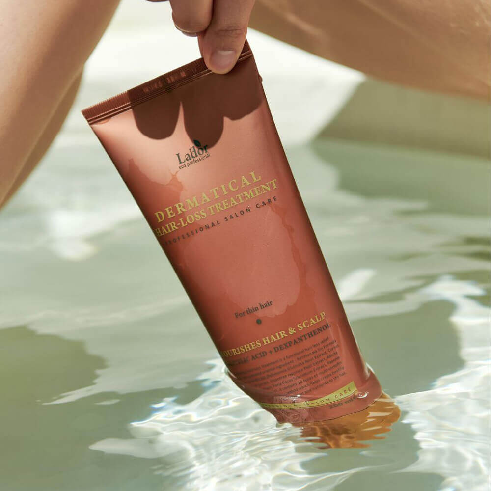 Укрепляющая маска для тонких волос Lador Dermatical Hair Loss Treatment For Thin Hair