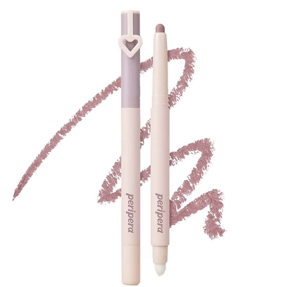 Карандаш для глаз с кистью Peripera Mood In Shade Eye Stick M03 Mellow Pansy