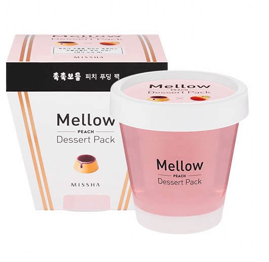 Персиковая маска-пудинг Missha Mellow Dessert Pack (Peach)