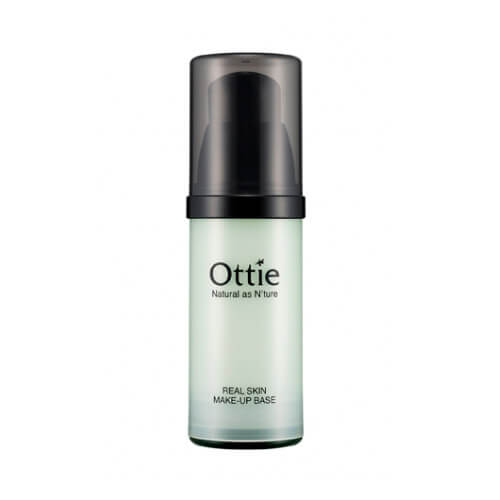 Кремово-пудровая увлажняющая база под макияж Ottie Real Skin Make-Up Base - Green (Мятный)