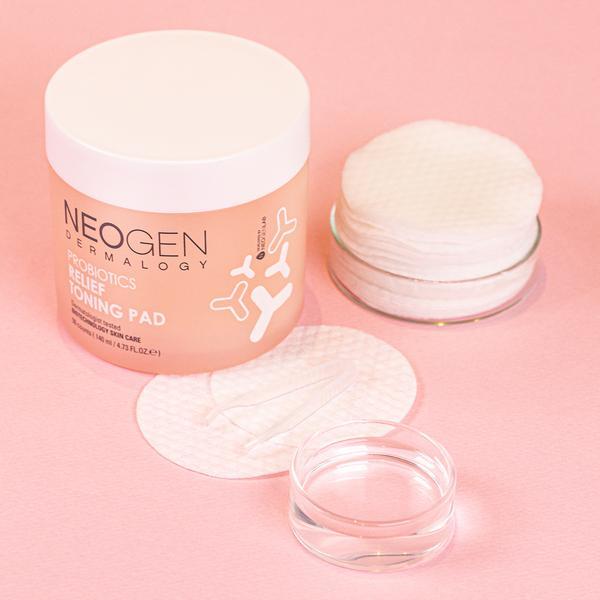 Тонер-пэды Neogen Dermalogy Probiotics Relief Toning Pad — купить