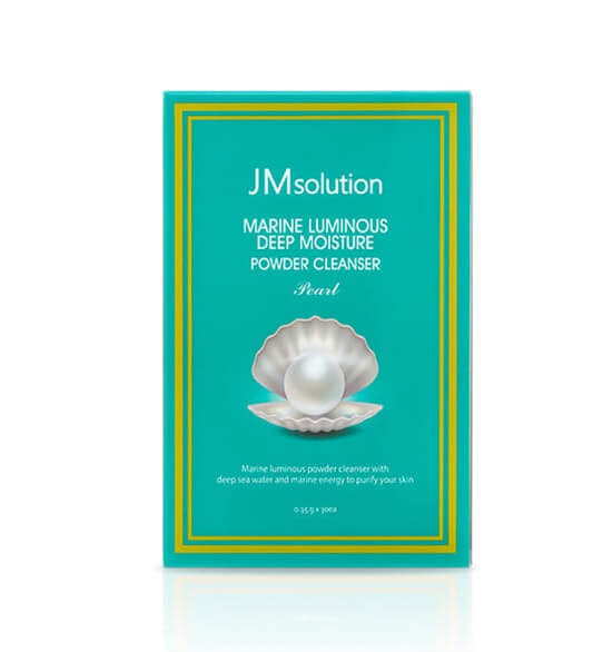 Увлажняющая энзимная пудра для умывания с жемчугом JMsolution Marine Luminous Deep Moisture Powder Cleanser Pearl