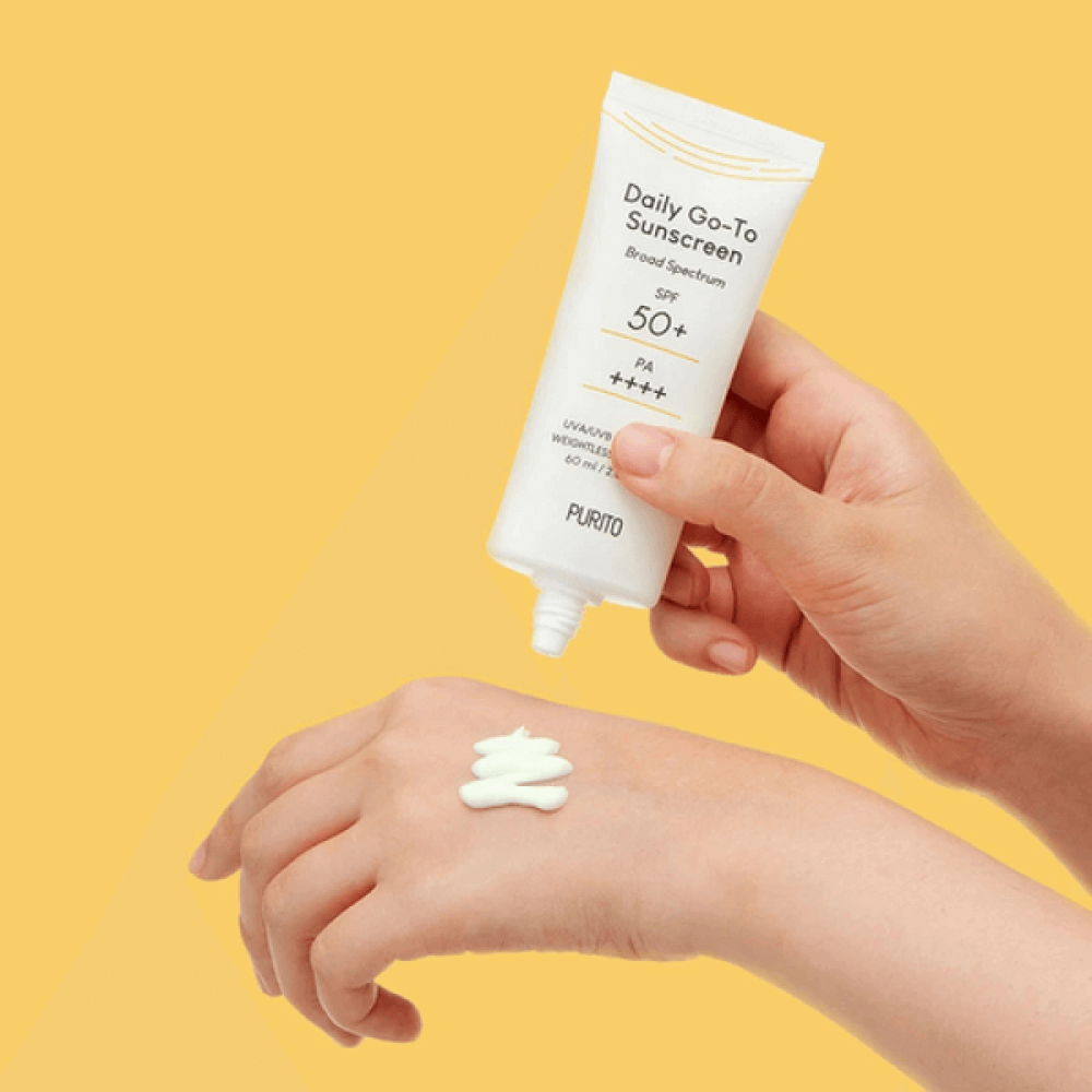 Солнцезащитный крем для чувствительной кожи Purito Daily Go-To Sunscreen SPF50+ PA++++