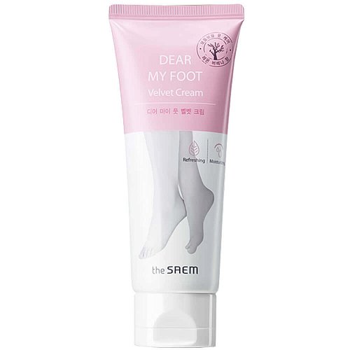 Питательный крем для ног The Saem Dear My Foot Velvet Cream