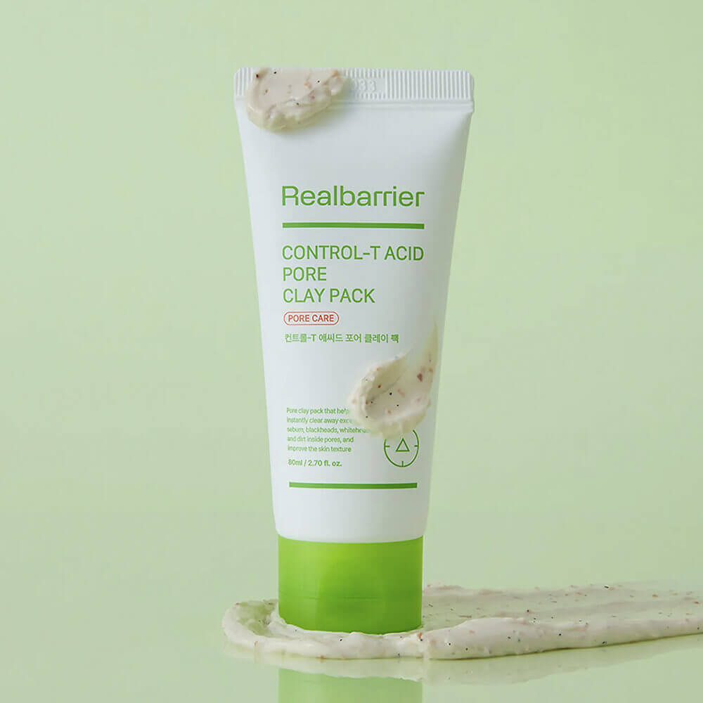 Глиняная маска для глубокого очищения и обновления кожи Real Barrier Control-T Acid Pore Clay Pack