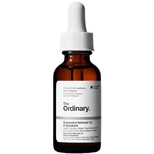 Сыворотка с 5% улучшенной формой ретинола от морщин The Ordinary Granactive Retinoid 5% In Squalane