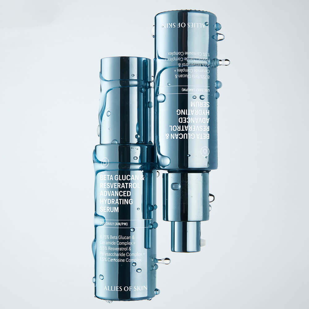 Антиоксидантная сыворотка Allies of Skin Beta Glucan & Resveratrol Advanced Hydrating Serum