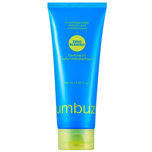 Очищающая пенка для проблемной кожи numbuzin No.0 Zero Blemish Clarifying 2% Sulfur Cleansing Foam