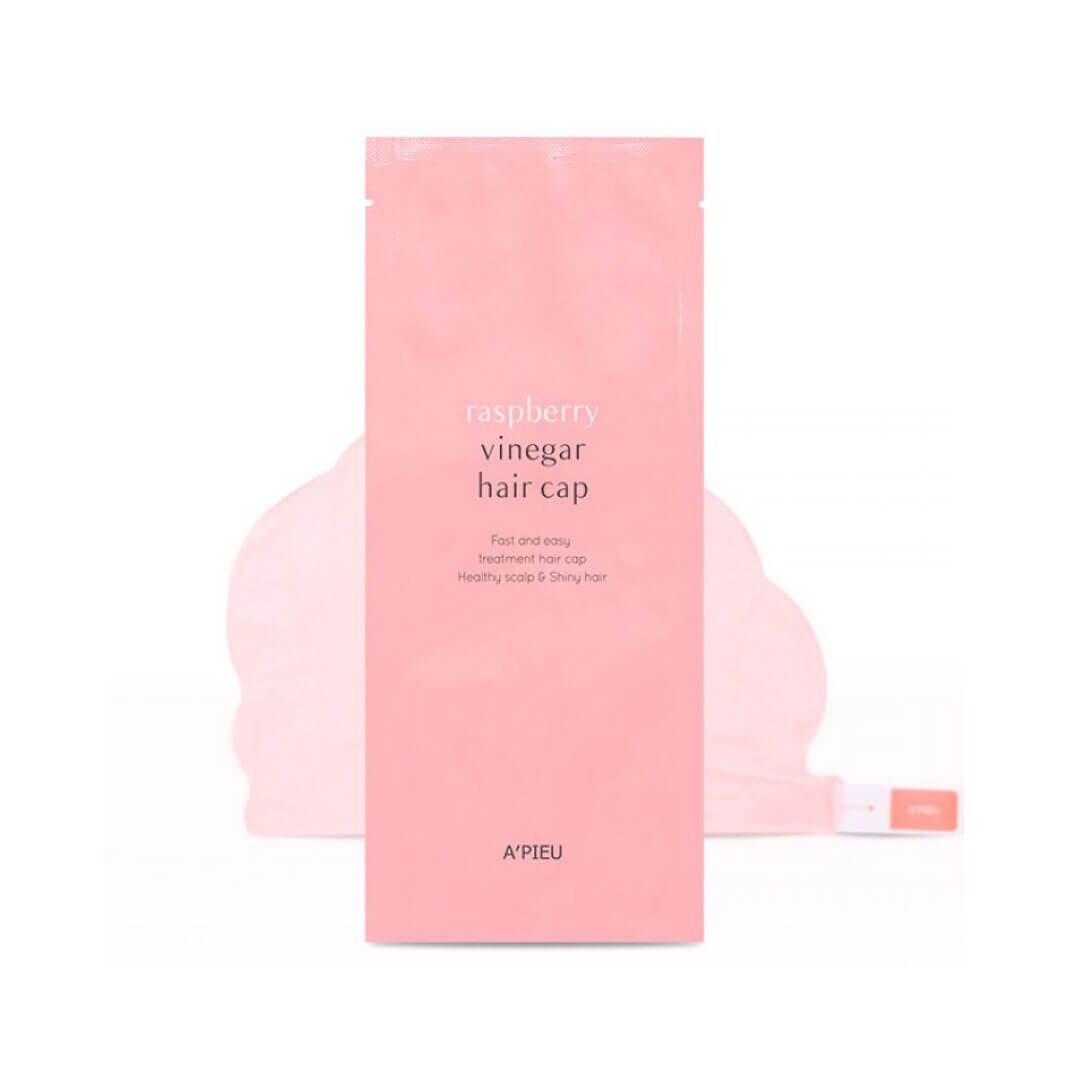 

Маска-шапочка для волос с малиновым уксусом A'Pieu Raspberry Vinegar Hair Cap