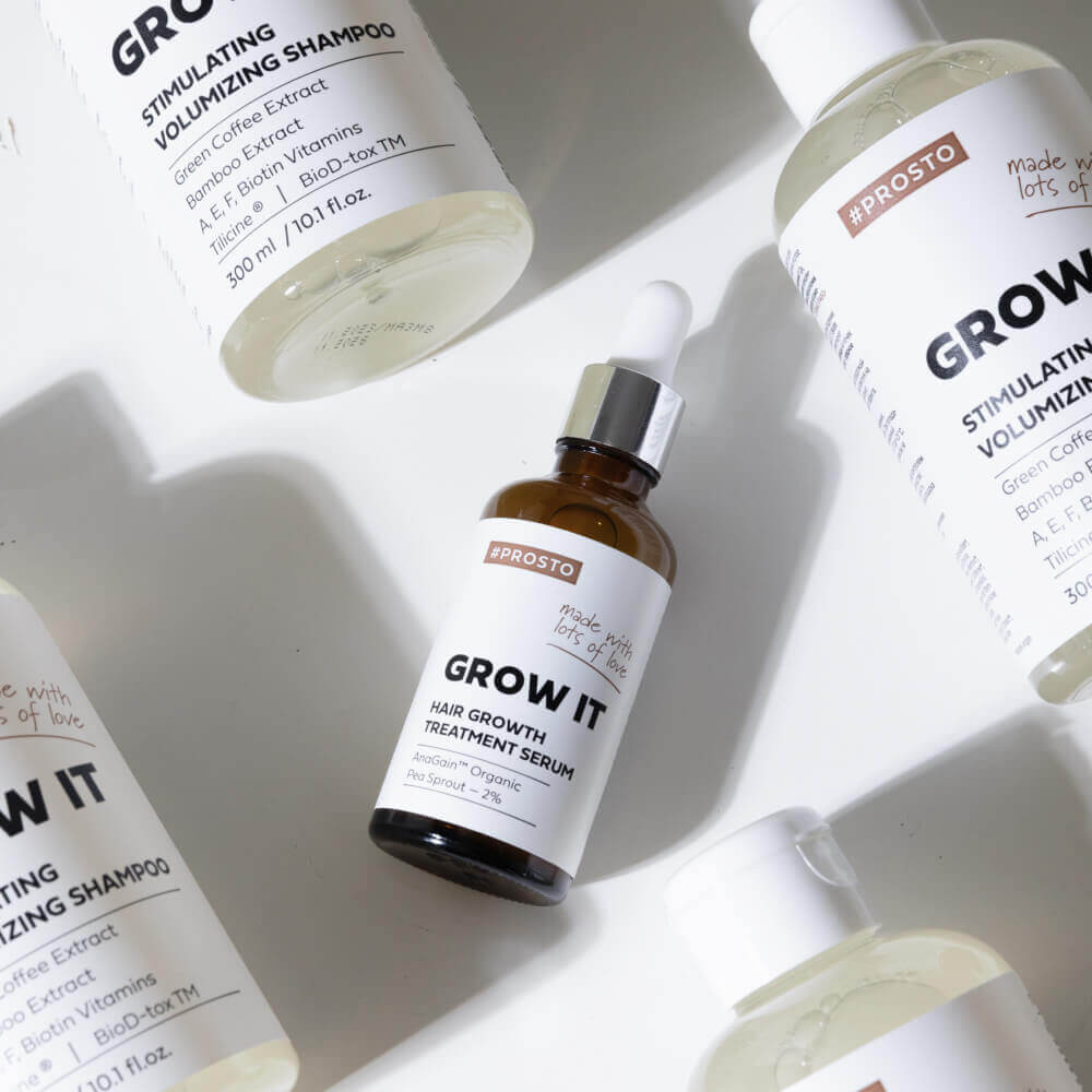 Сыворотка для реактивации роста волос PROSTO GROW IT Hair Growth Treatment Serum
