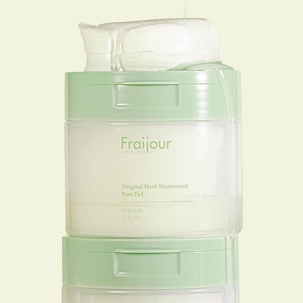 Тонизирующие пэды с полынью для сужения пор Fraijour Original Herb Wormwood Pore Pad