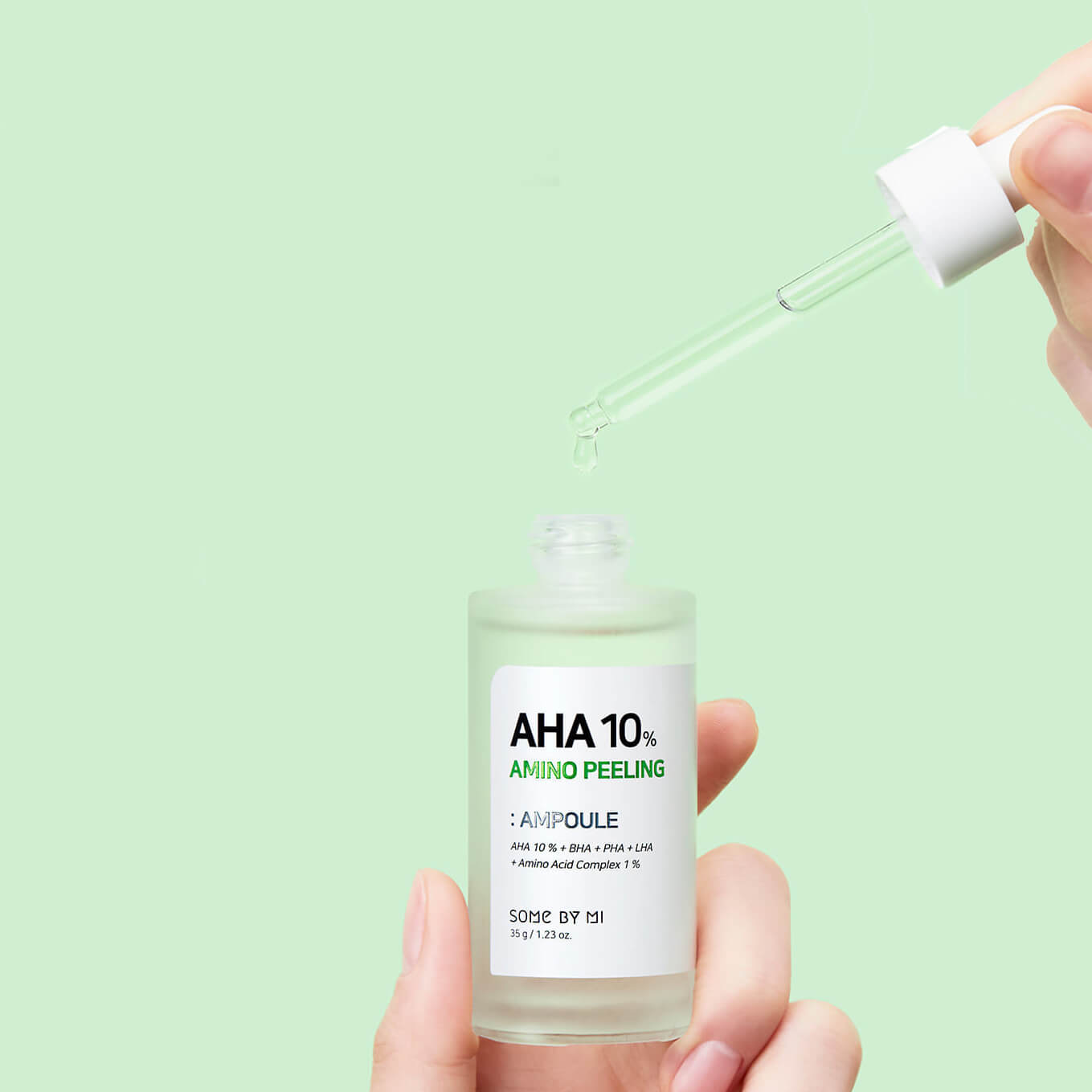 Кислотная пилинг-ампула с аминокислотами Some By Mi AHA 10% Amino Peeling Ampoule