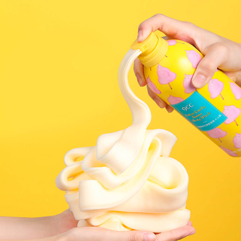 Гель-мусс для душа c ароматом сахарной ваты Spark&Glow Cotton Candy Body Wash