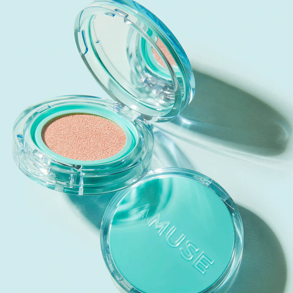 Стойкий матовый кушон AMUSE Meta Fixing Vegan Cushion SPF45 PA++