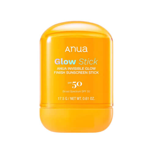 Бесцветный солнцезащитный стик для сияния кожи Anua Invisible Glow Finish Sunscreen Stick