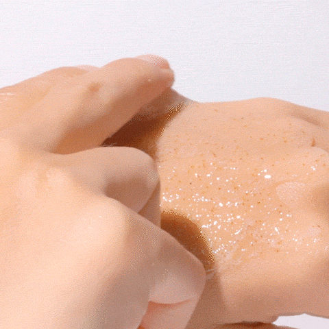 Ламеллярный освежающий гель-скраб для душа Derma:B Fresh Scrub Body Wash