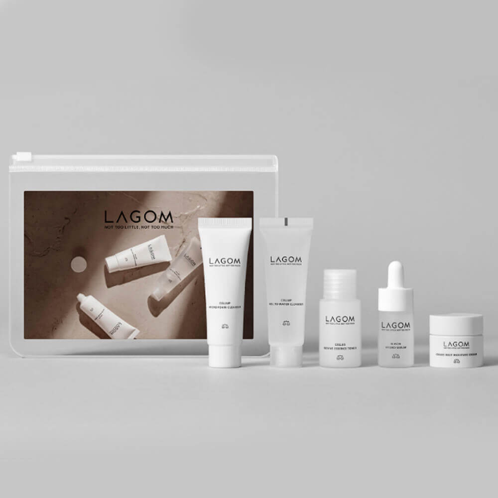 Набор миниатюр для глубокого увлажнения Lagom Travel Kit
