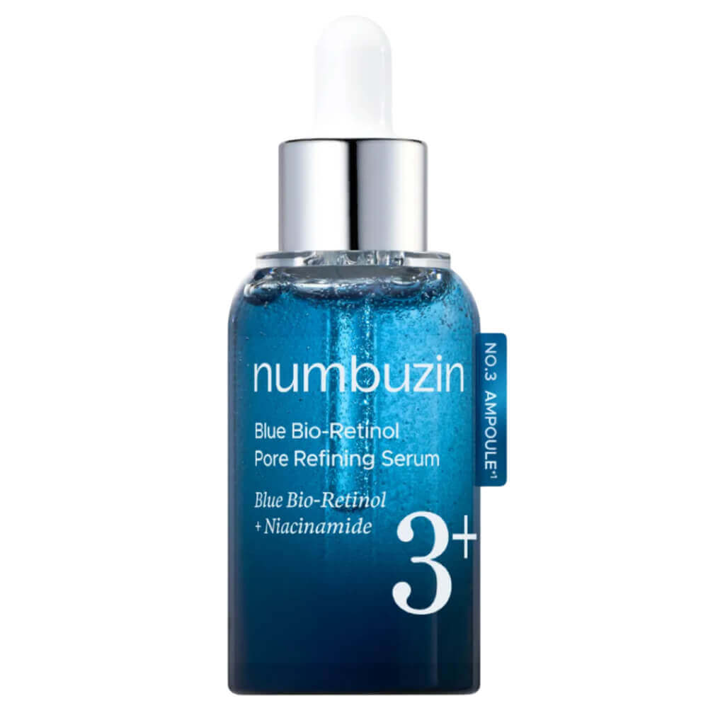 Сыворотка для сужения пор с ретинолом numbuzin No.3 Blue Bio-Retinol Pore Refining Serum 30 мл