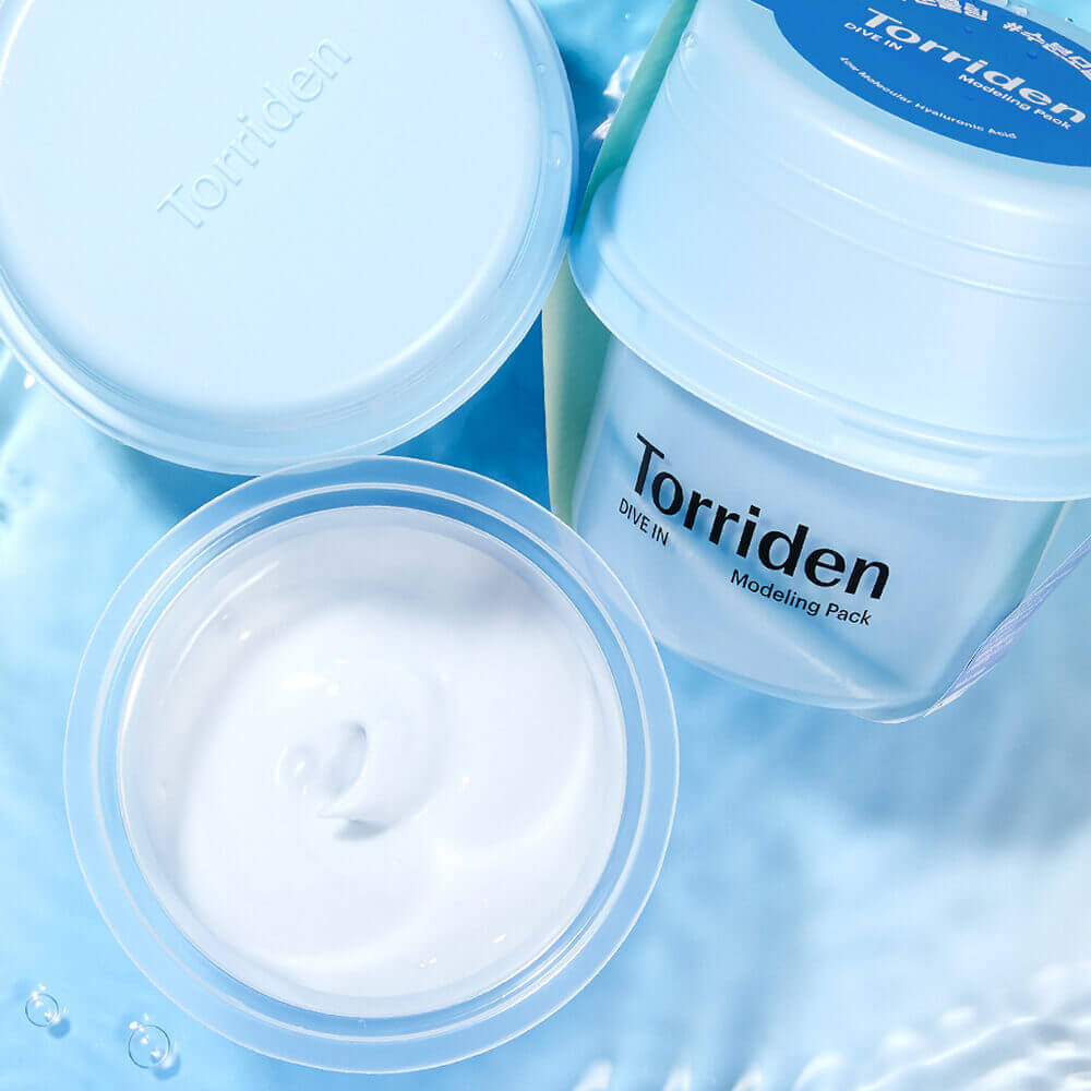 Увлажняющая альгинатная маска Torriden DIVE IN Low Molecular Hyaluronic Acid Modeling Pack