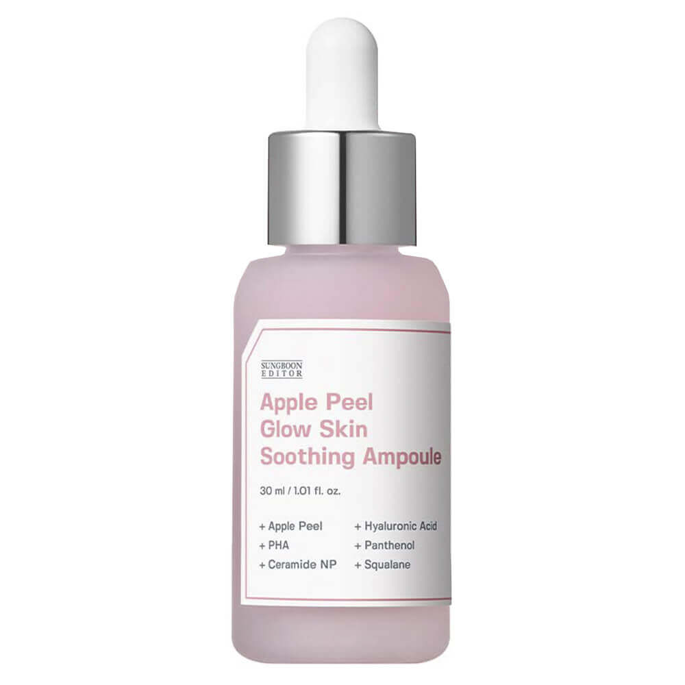 Разглаживающая ампула с экстрактом яблока Sungboon Editor Apple Peel Glow Skin Soothing Ampoule