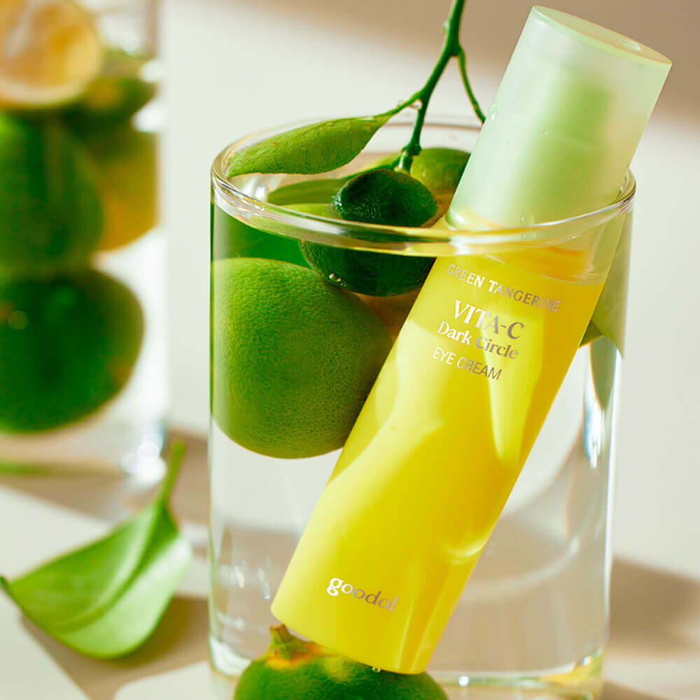 Осветляющий крем для век с витамином C Goodal Green Tangerine Vita C Dark Circle Eye Cream