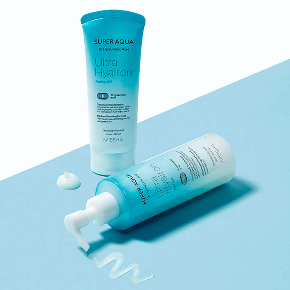 Увлажняющий пилинг-гель MIssha Super Aqua Ultra Hyalron Peeling Gel
