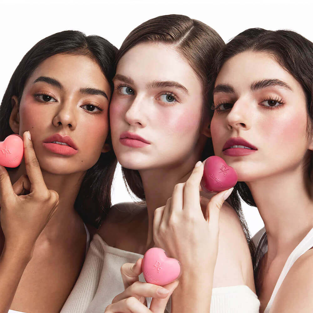 Бархатное суфле для губ и щёк Dasique Souffle Color Pot