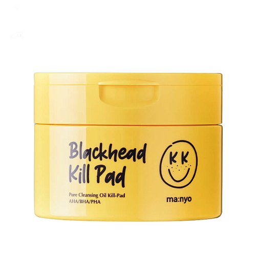 Очищающие кислотные пэды против черных точек Manyo Blackhead Pure Cleansing Killpad