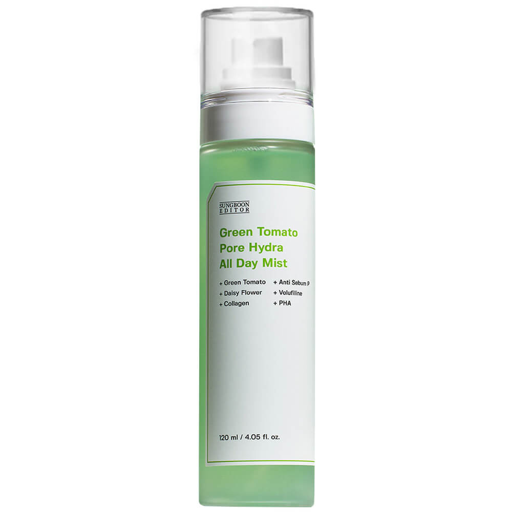 

Увлажняющий мист для сужения пор Sungboon Editor Green Tomato Pore Hydra All Day Mist