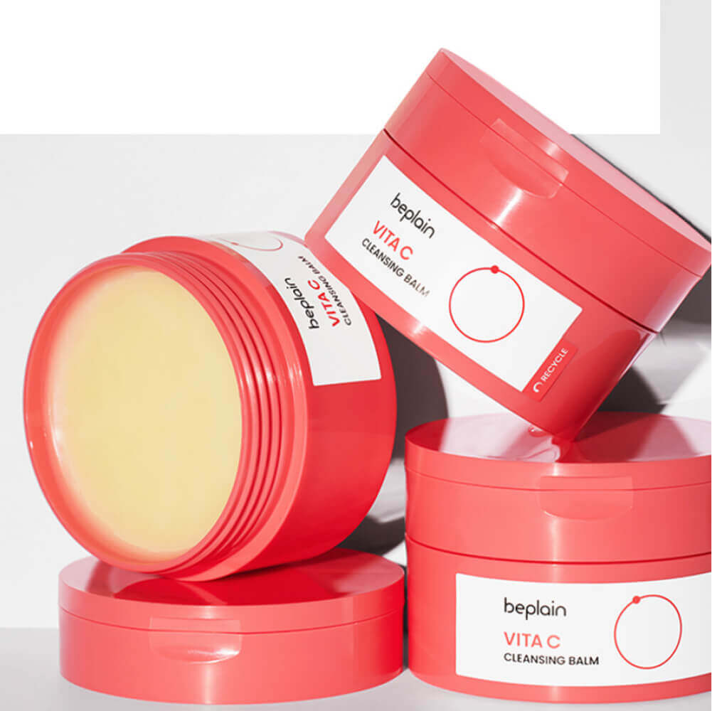 Осветляющий гидрофильный бальзам с комплексом витаминов beplain Vita C Cleansing Balm