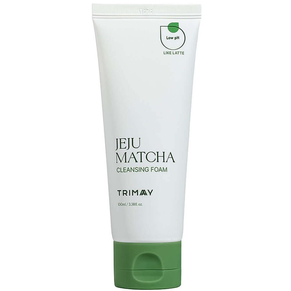 

Слабокислотная пенка для умывания с чаем матча Trimay Jeju Matcha Low pH Cleansing Foam