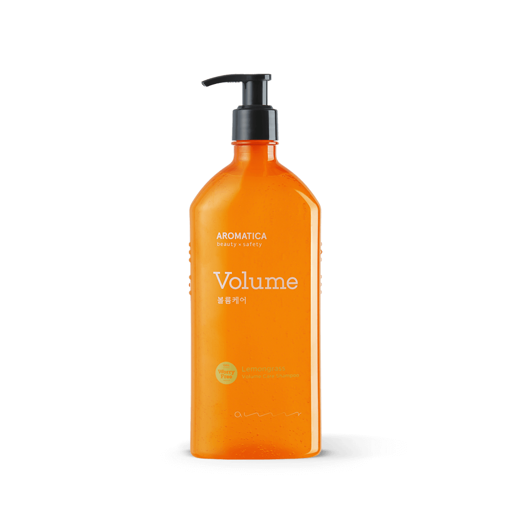 Бессульфатный шампунь для объёма волос с лемонграссом AROMATICA Lemongrass Volumizing Shampoo