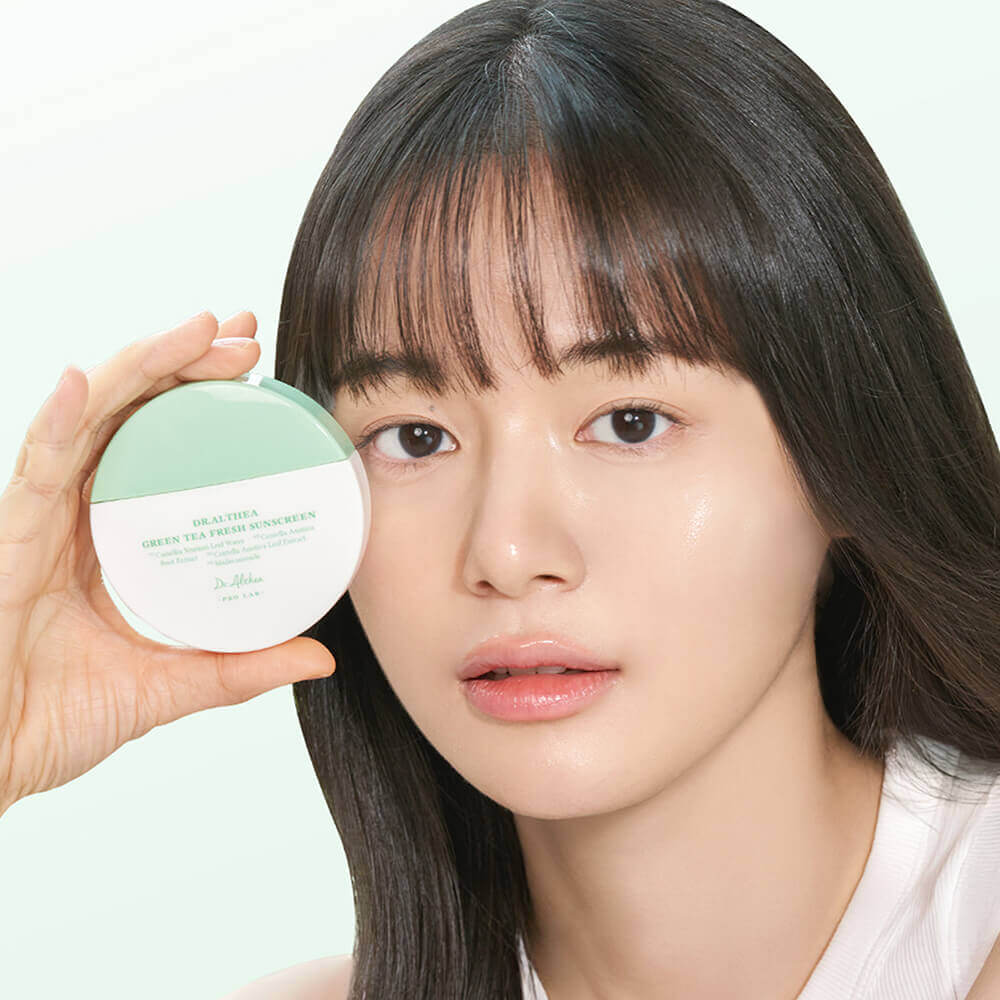 Успокаивающий солнцезащитный крем Dr. Althea Green Tea Fresh Sunscreen SPF50+ PA++++