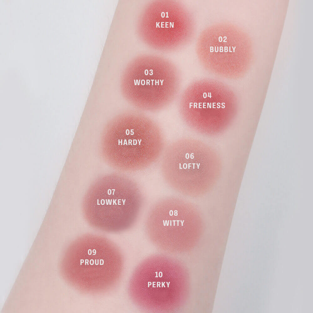 Компактный вельветовый бальзам для губ и щёк BRAYE Lipsleek Blur