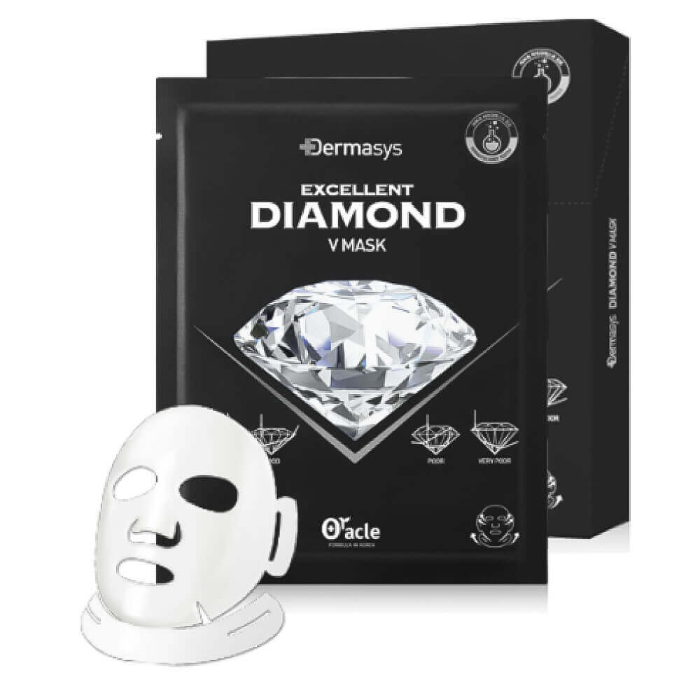 Подтягивающая тканевая маска для овала лица Dr.Oracle Dermasys Diamond V Mask
