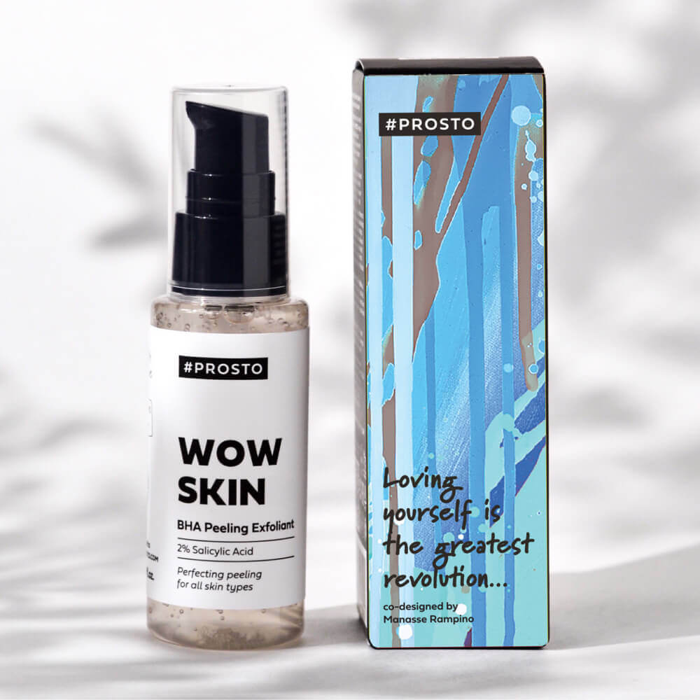 Отшелушивающий пилинг с 2% BHA-кислоты PROSTO WOW SKIN BHA Peeling Exfoliant