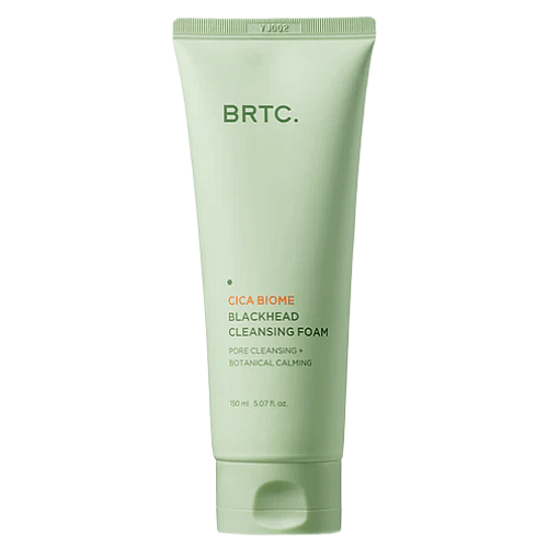 Деликатная пенка-биом для очищения пор BRTC Cica Biome Blackhead Cleansing Foam