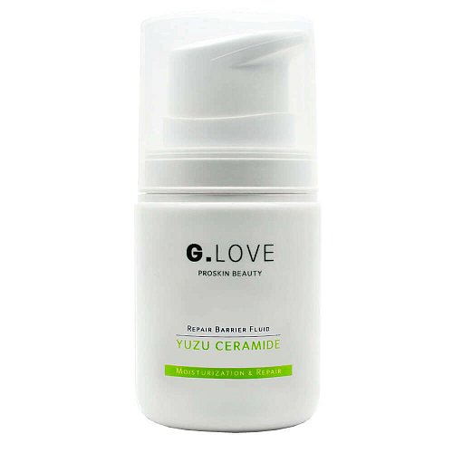 Восстанавливающий крем-флюид с фруктовыми церамидами G.Love Repair Barrier Fluid Yuzu Ceramide