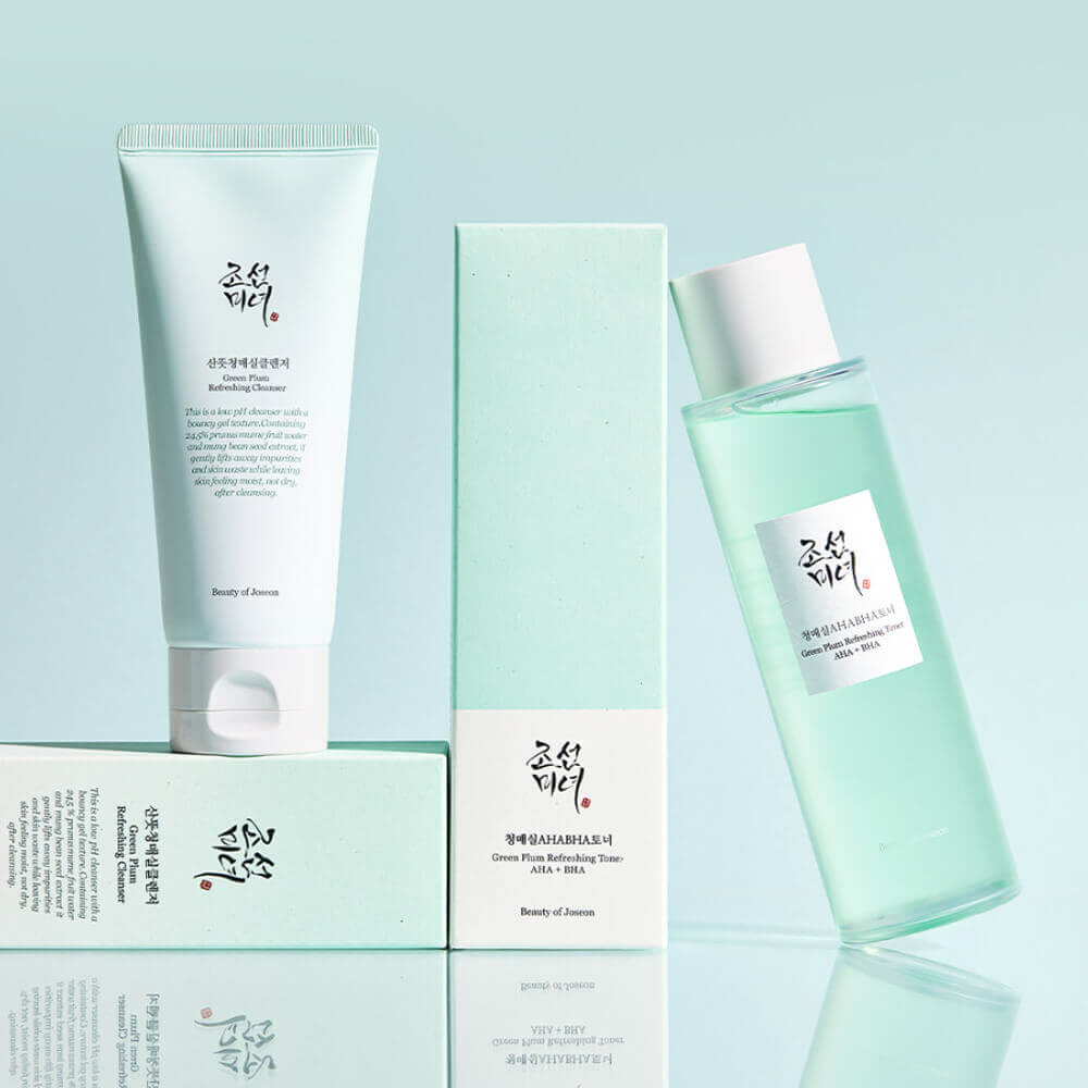 Освежающий гель для умывания с зелёной сливой Beauty of Joseon Green Plum Refreshing Cleanser