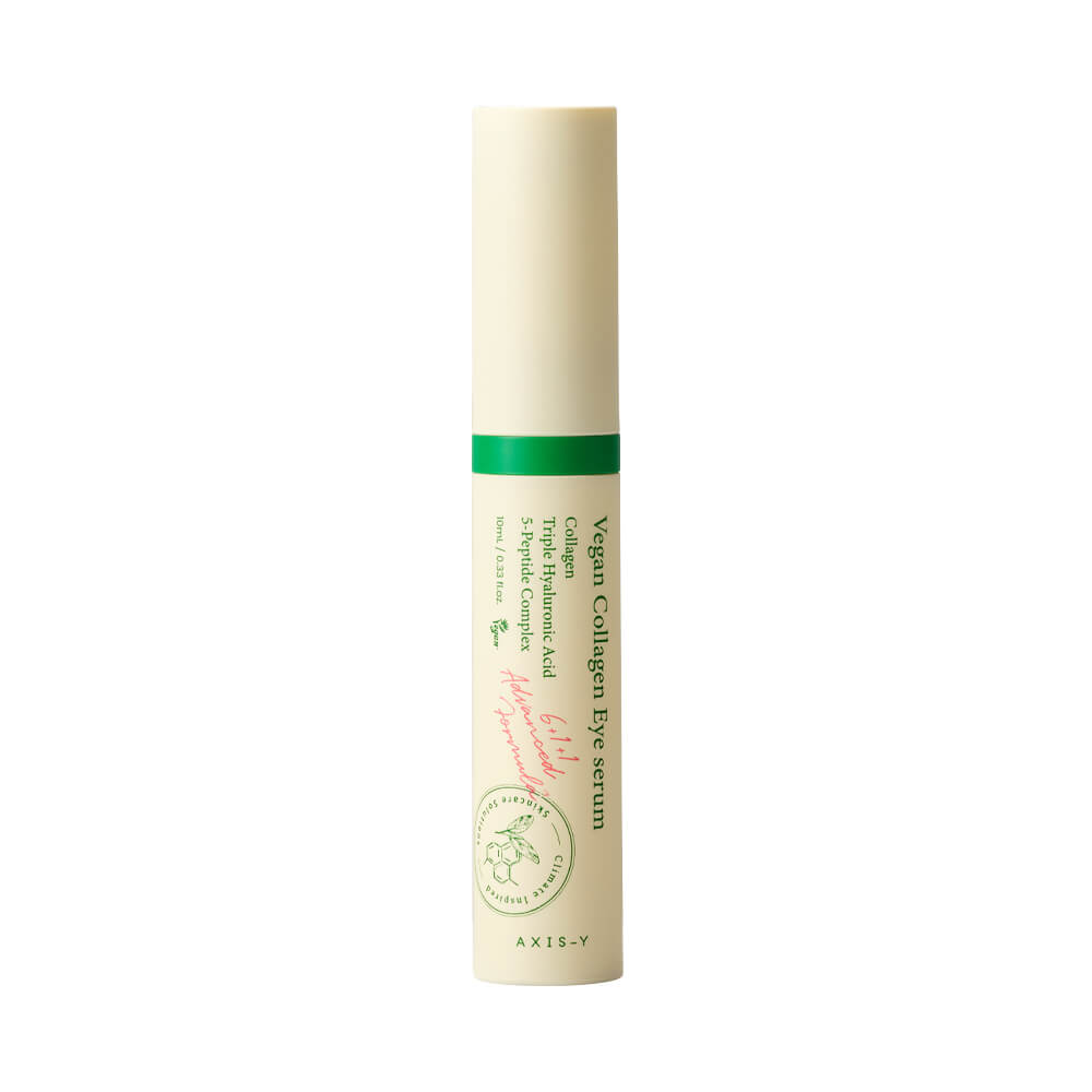 Пептидная сыворотка для век с массажным аппликатором AXIS-Y Vegan Collagen Eye Serum